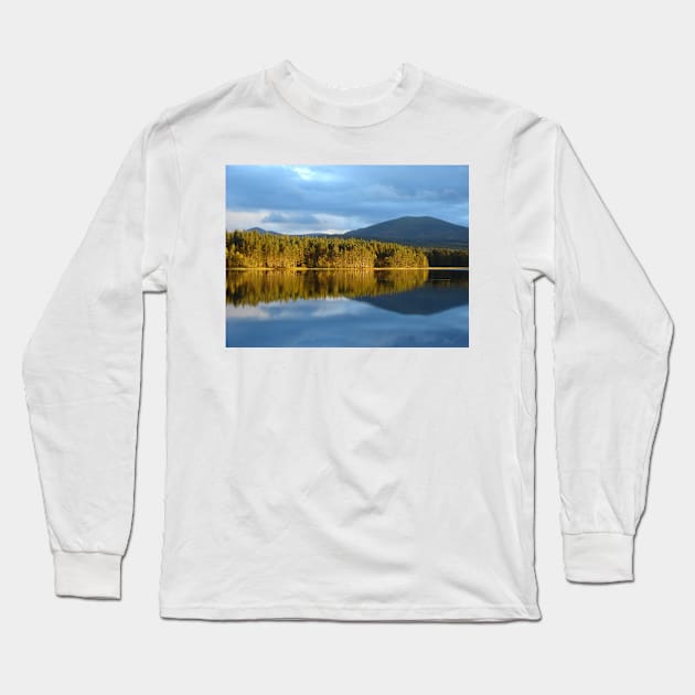 Loch Garten, Scotland Long Sleeve T-Shirt by Chris Petty